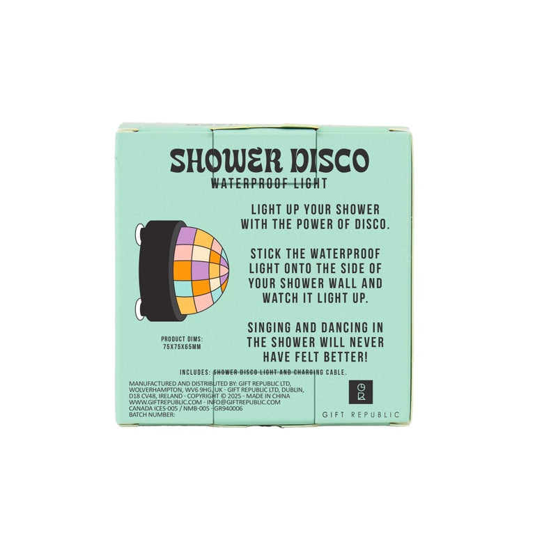Gift Republic Douche Disco Licht