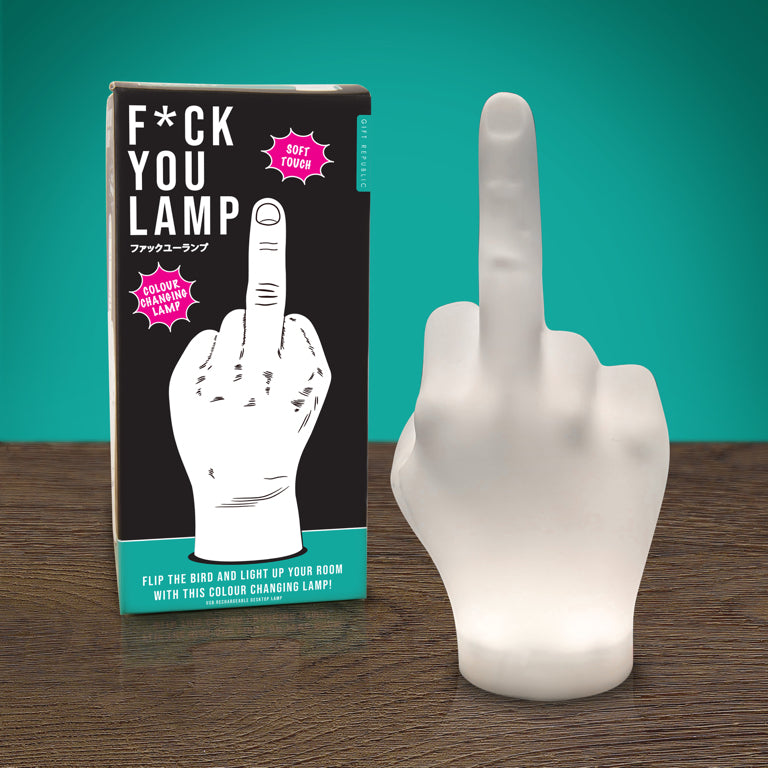 Gift Republic-lamp - Fuck you