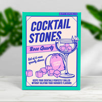 Gift Republic Cocktailstenen - Rozenkwarts