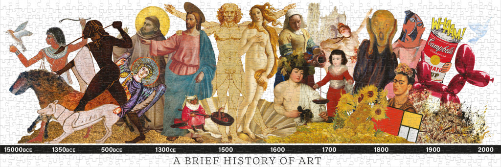UPG Puzzel - A Brief History of Art