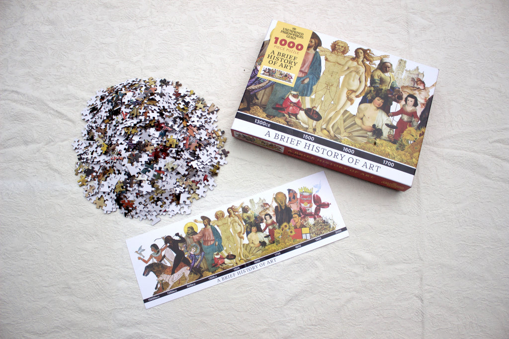 UPG Puzzel - A Brief History of Art
