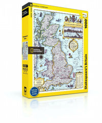 New York Puzzle Company Puzzle Shakespeares Großbritannien - 1000 Teile