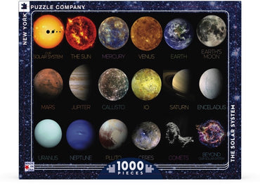 New York Puzzle Company Sonnensystem-Puzzle – 1000 Teile