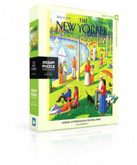 New York Puzzle Company Puzzle Sunday Afternoon in Central Park - 1000 Pieces
