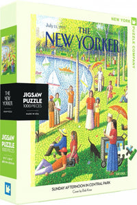 New York Puzzle Company Puzzle Sunday Afternoon in Central Park - 1000 Pieces