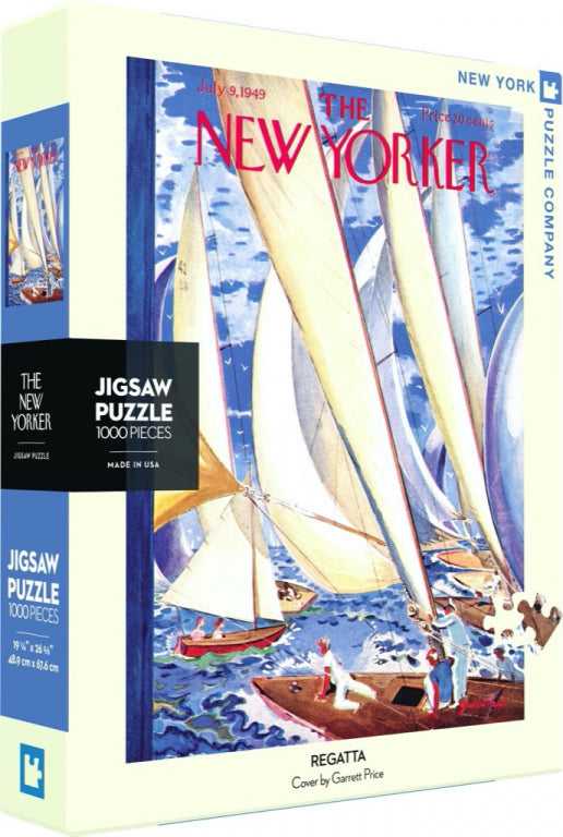 New York Puzzle Company Puzzle Regatta - 1000 Pieces