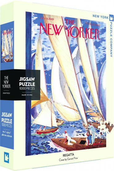 New York Puzzle Company Puzzle Regatta - 1000 Pieces