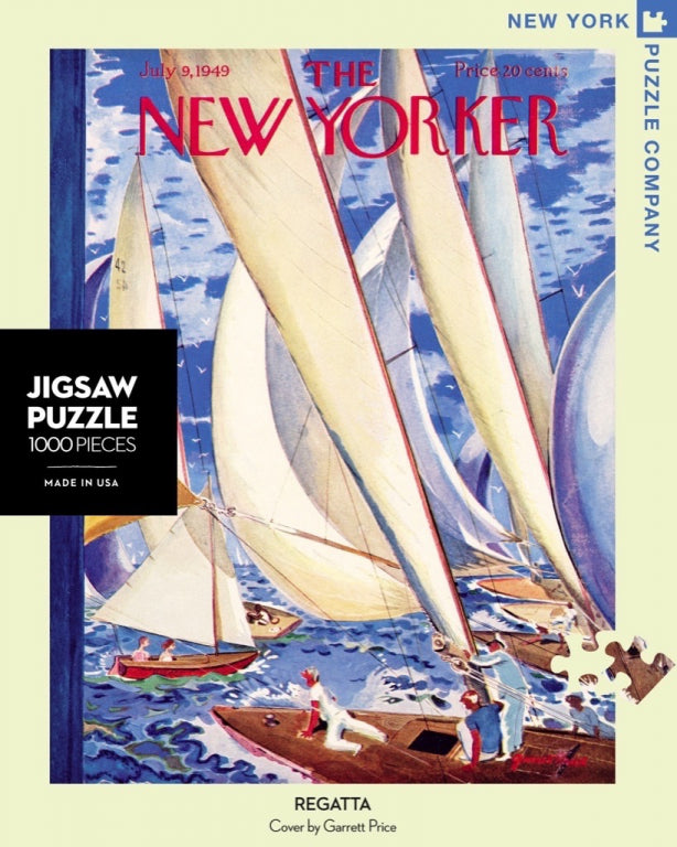 New York Puzzle Company Puzzle Regatta - 1000 Pieces