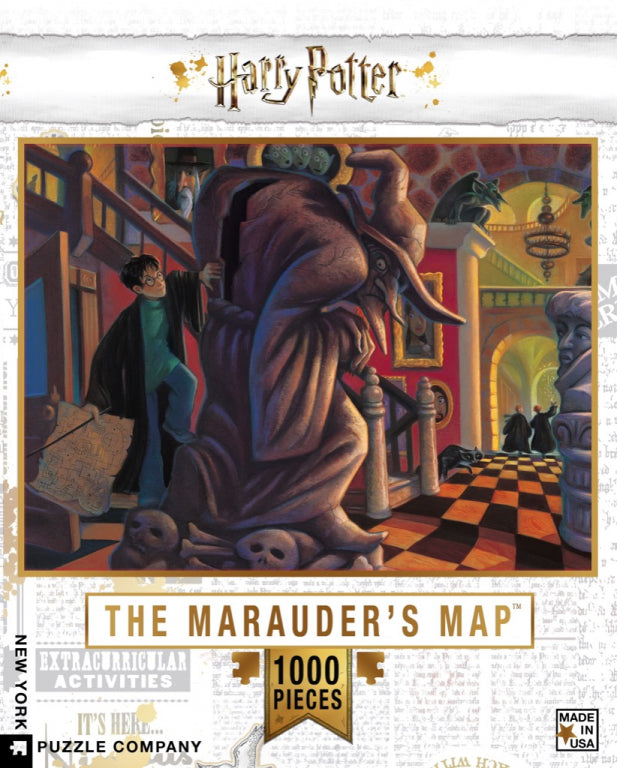 New York Puzzle Company The Marauder's Map Puzzle - 1000 Pieces
