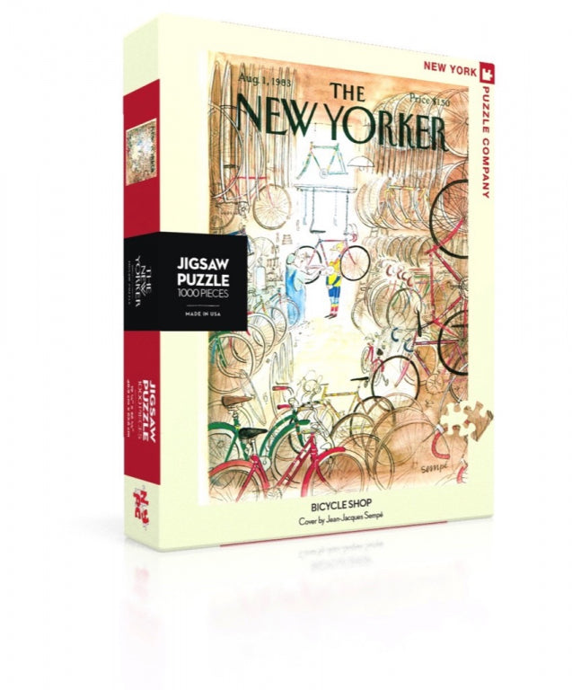 New York Puzzle Company Puzzel Fietsenwinkel - 1000 stukjes