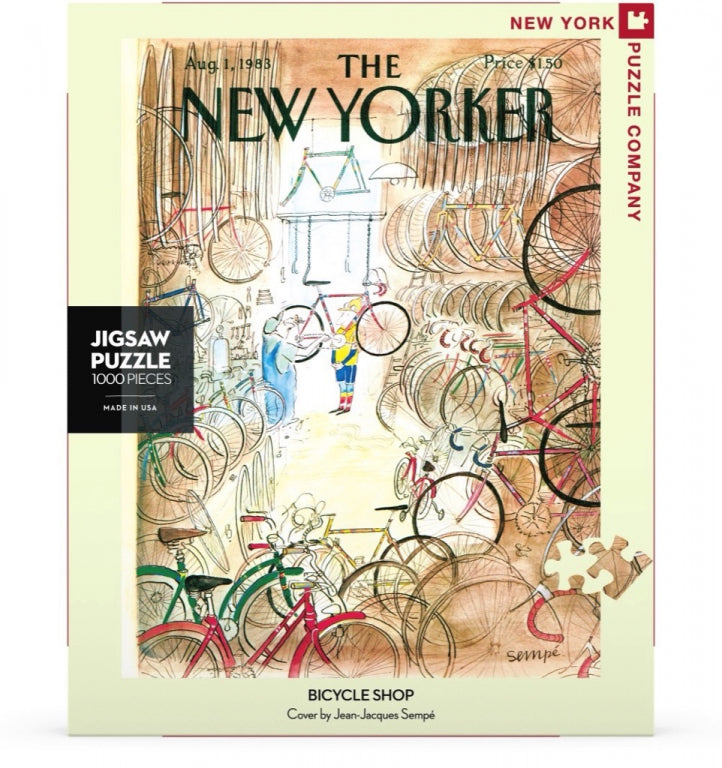New York Puzzle Company Puzzel Fietsenwinkel - 1000 stukjes