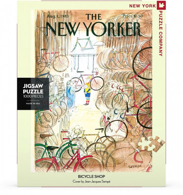 New York Puzzle Company Puzzel Fietsenwinkel - 1000 stukjes