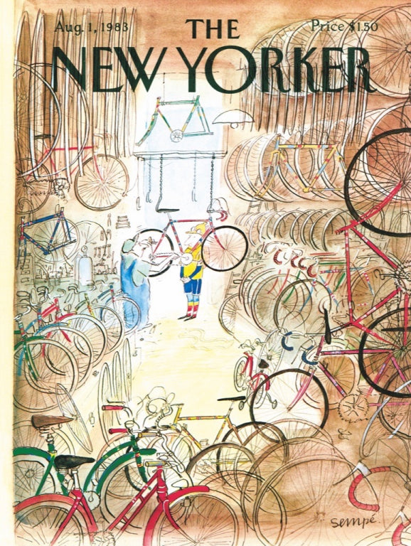 New York Puzzle Company Puzzel Fietsenwinkel - 1000 stukjes