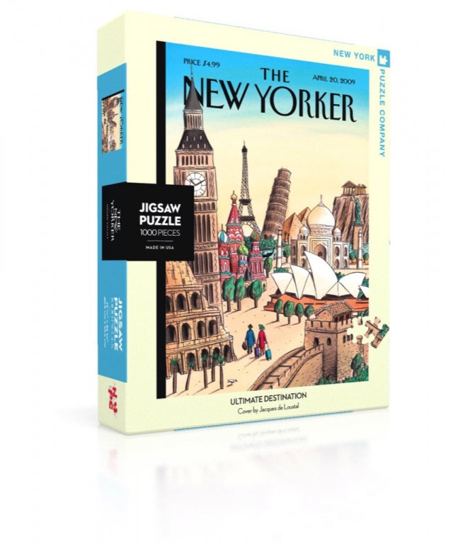 New York Puzzle Company Puzzel Ultieme Bestemming - 1000 stukjes