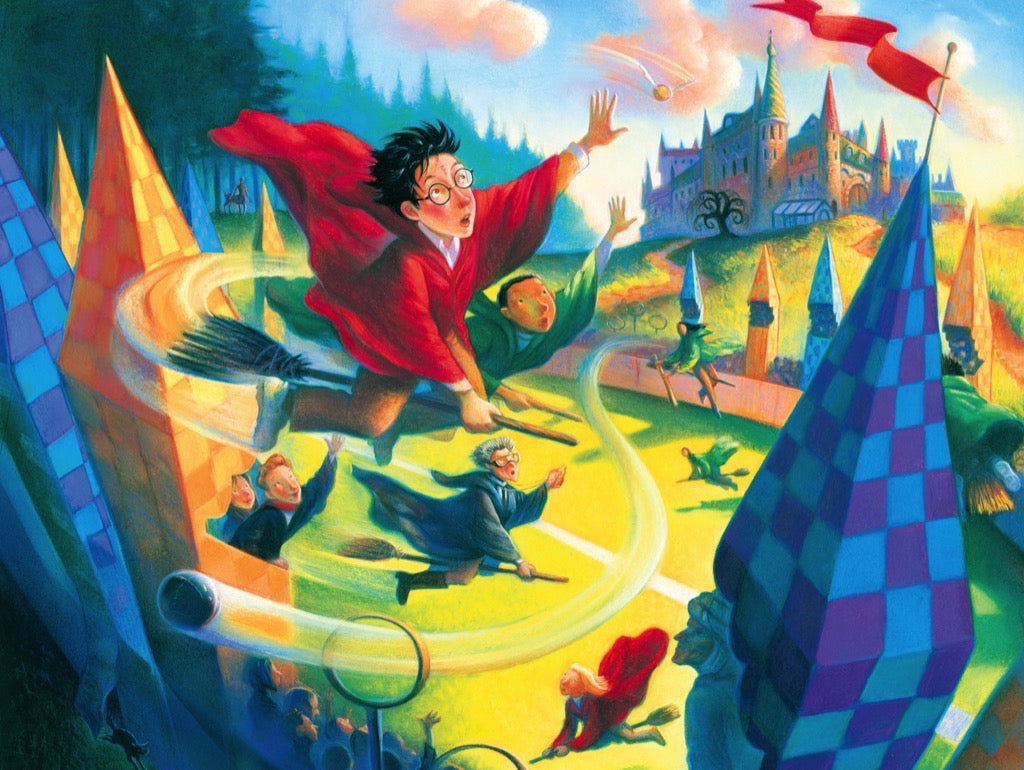 New York Puzzle Company Puzzle Harry Potter Quidditch – 1000 Teile