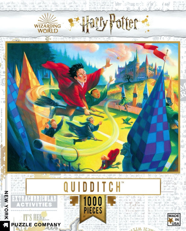 New York Puzzle Company Puzzle Harry Potter Quidditch – 1000 Teile