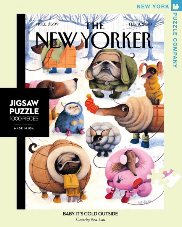 New York Puzzle Company Puzzel Baby It’s Cold Outside - 1000 stukjes