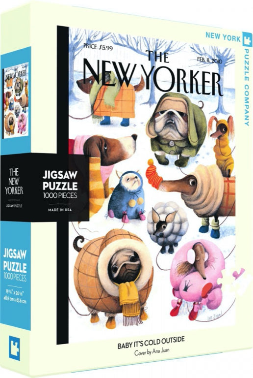 New York Puzzle Company Puzzel Baby It’s Cold Outside - 1000 stukjes