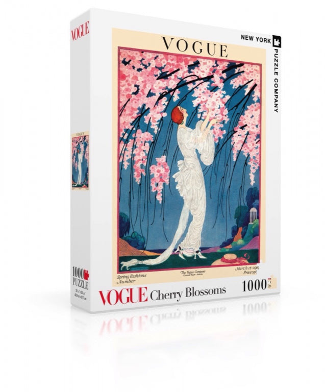New York Puzzle Company Cherry Blossoms Jigsaw Puzzle - 1000 Pieces