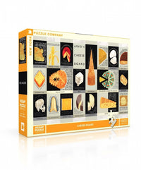 New York Puzzle Company Käsebrett-Puzzle – 1000 Teile