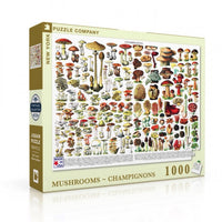 New York Puzzle Company Puzzel Paddenstoelen ~ Champignons - 1000 stukjes