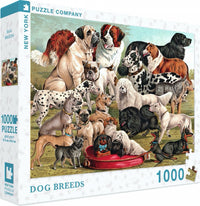 New York Puzzle Company Hunderassen-Puzzle – 1000 Teile