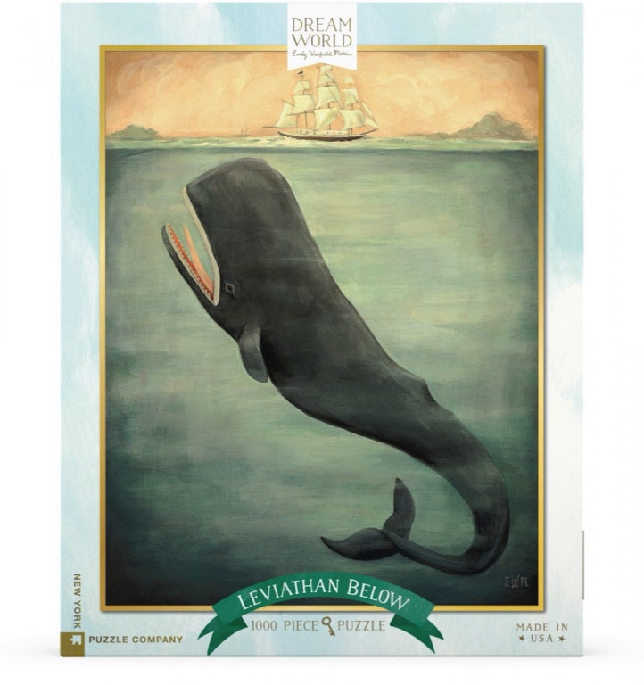 New York Puzzle Company Puzzle Leviathan Below - 500 pieces