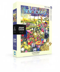 New York Puzzle Company Bloementuin - 1000 stukjes