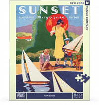 New York Puzzle Company Puzzle Toy Boats - 1000 pieces