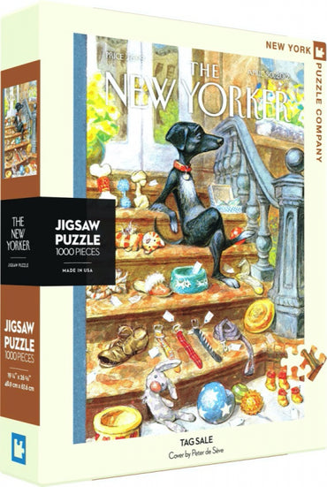 New York Puzzle Company Puzzel Tag Sale - 1000 pieces