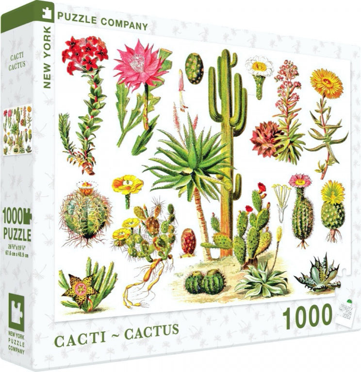 New York Puzzle Company Puzzle Cacti ~ Cactus - 1000 pieces