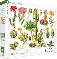New York Puzzle Company Puzzle Cacti ~ Cactus - 1000 pieces