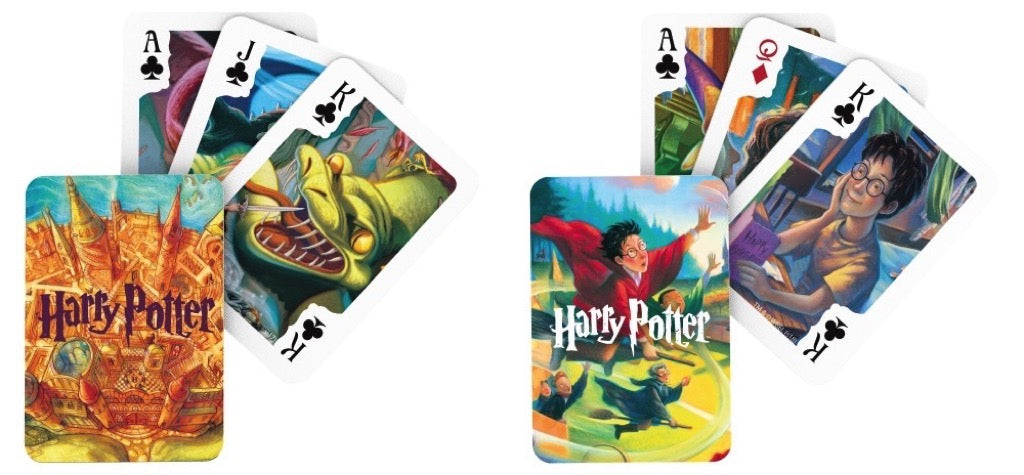 New York Puzzle Company Harry Potter speelkaarten dubbelset