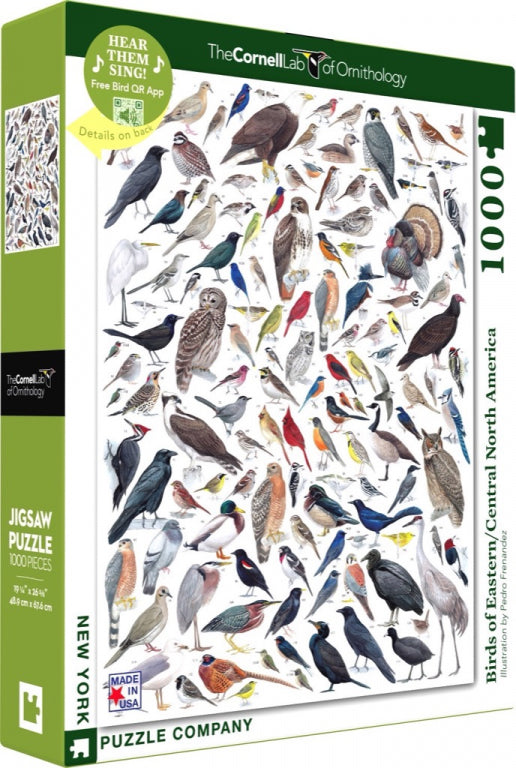 New York Puzzle Company Puzzle Birds of Eastern/Central North America - 1000 Pieces
