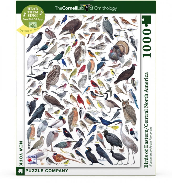 New York Puzzle Company Puzzle Birds of Eastern/Central North America - 1000 Pieces
