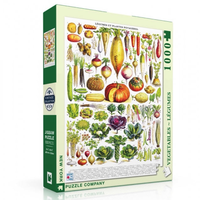 New York Puzzle Company Puzzel Groenten - 1000 stukjes