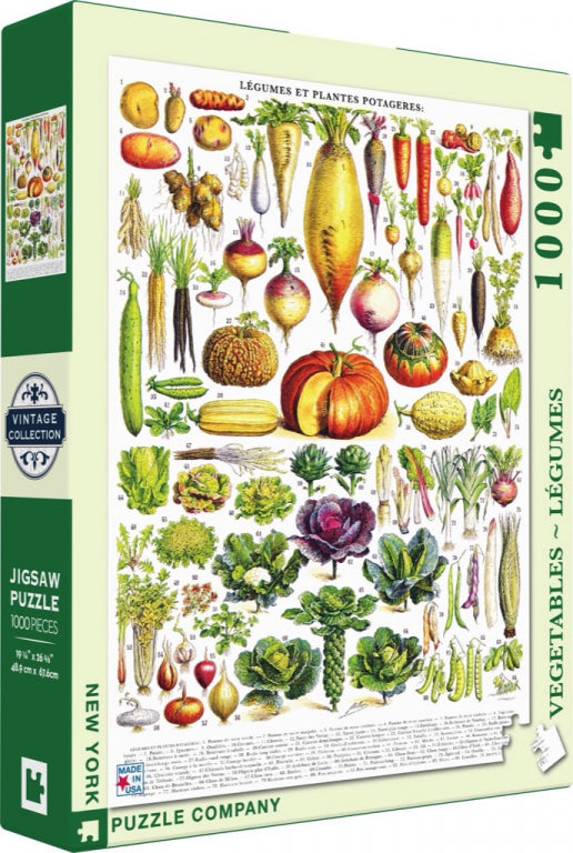 New York Puzzle Company Puzzel Groenten - 1000 stukjes