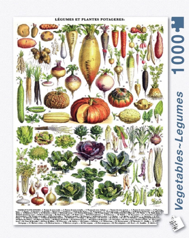 New York Puzzle Company Puzzel Groenten - 1000 stukjes