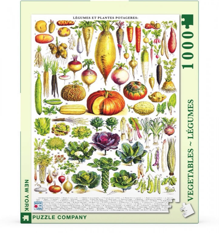 New York Puzzle Company Puzzel Groenten - 1000 stukjes