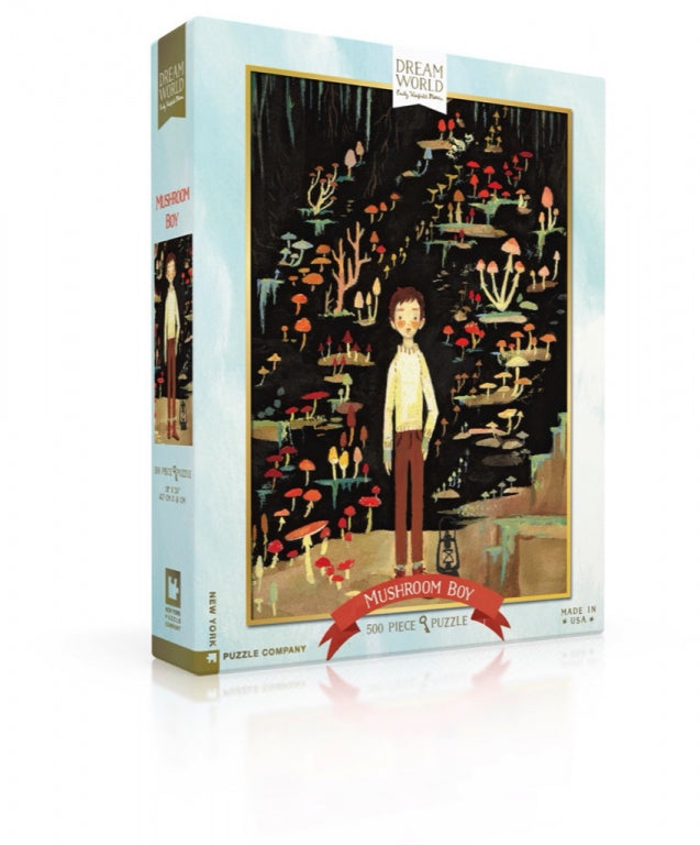 New York Puzzle Company Pilzjungen-Puzzle – 500 Teile