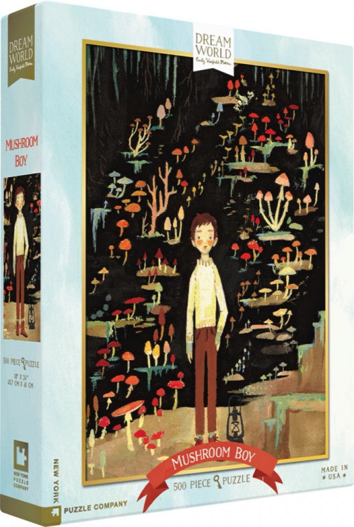 New York Puzzle Company Mushroom Boy Puzzle - 500 pieces