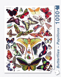 New York Puzzle Company Puzzel Butterflies~Papillons - 1000 stukjes