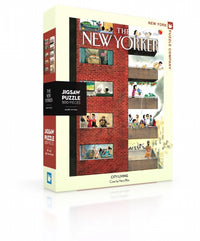 New York Puzzle Company Puzzel Stadswoning - 500 stukjes