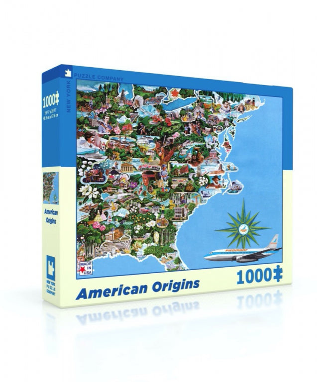 New York Puzzle Company Puzzle mit amerikanischem Ursprung – 1000 Teile