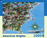 New York Puzzle Company Puzzle mit amerikanischem Ursprung – 1000 Teile