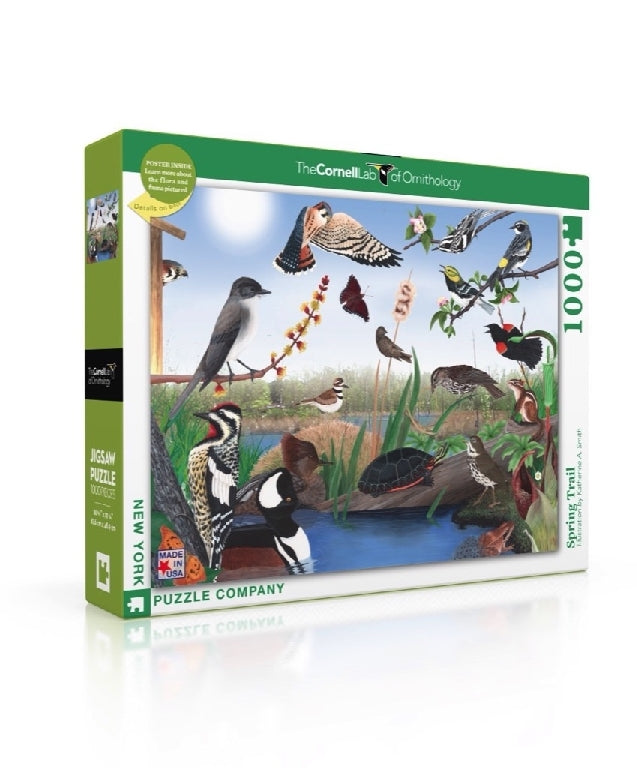 New York Puzzle Company Puzzel Spring Trail - 1000 stukjes