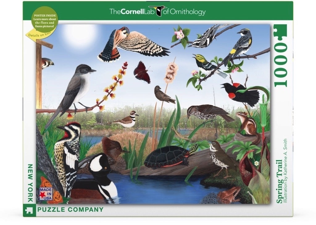 New York Puzzle Company Puzzel Spring Trail - 1000 stukjes