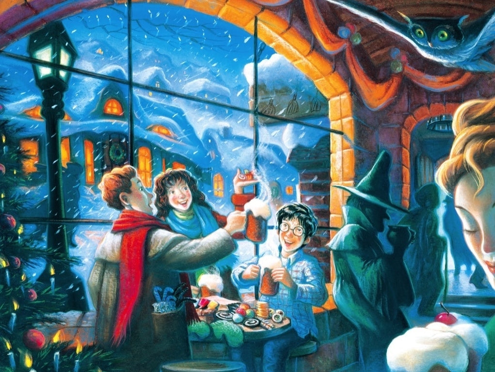 New York Puzzle Company Puzzle The Three Broomsticks - 500 pieces