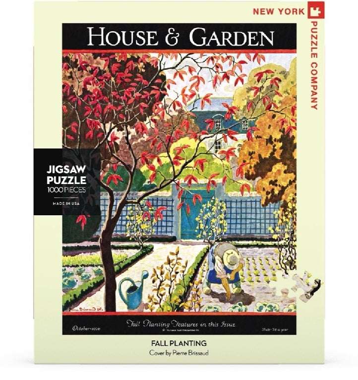 New York Puzzle Company Puzzel Herfstplanting - 1000 stukjes
