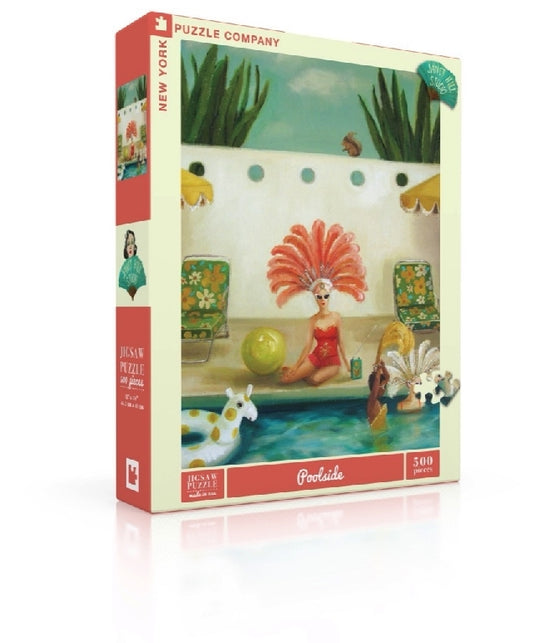 New York Puzzle Company Poolside Puzzle - 500 pieces
